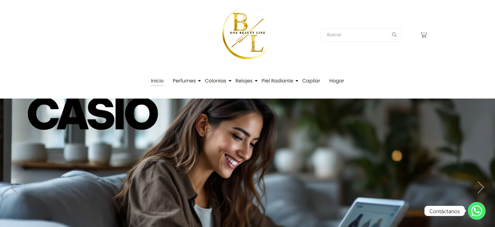 One Beauty Line — E-commerce profesional